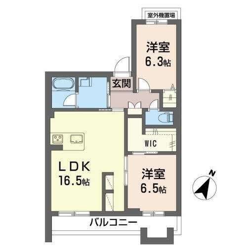 同じ建物の物件間取り写真 - ID:237004890151