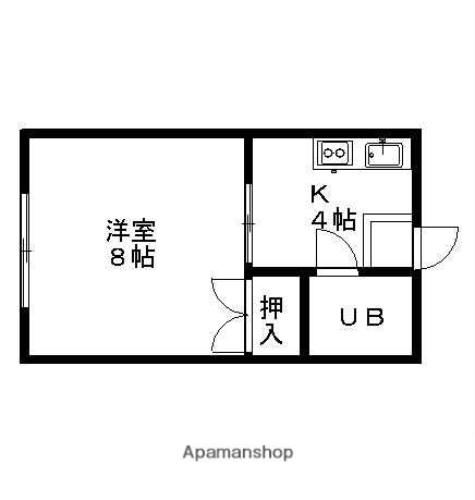 同じ建物の物件間取り写真 - ID:202009594882