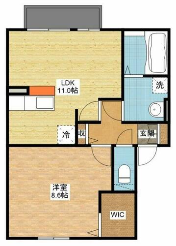 同じ建物の物件間取り写真 - ID:242001494751