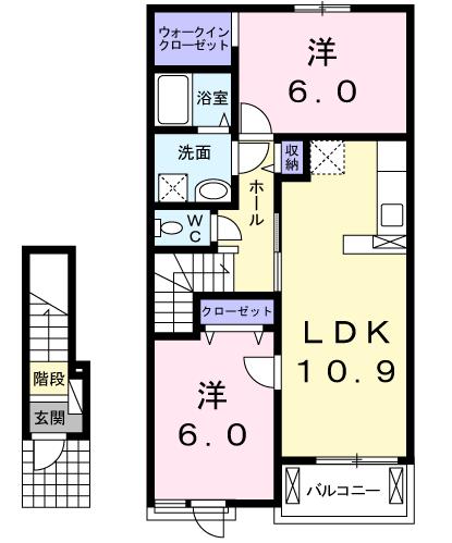 同じ建物の物件間取り写真 - ID:246005458039