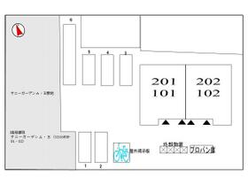 サニーガーデンＣ 101 ｜ 福島県大沼郡会津美里町永井野字下川原（賃貸アパート1LDK・1階・45.74㎡） その3