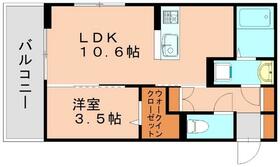 トリシア博多麦野　壱番館  ｜ 福岡県福岡市博多区麦野２丁目（賃貸アパート1LDK・3階・35.60㎡） その2