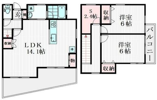 同じ建物の物件間取り写真 - ID:212042478539