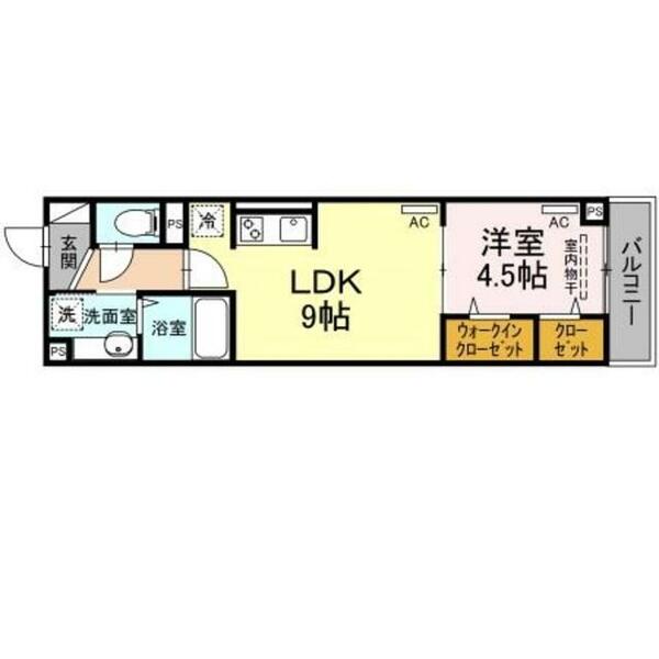 セレスティア大谷田｜東京都足立区大谷田３丁目(賃貸アパート1LDK・2階・35.30㎡)の写真 その2