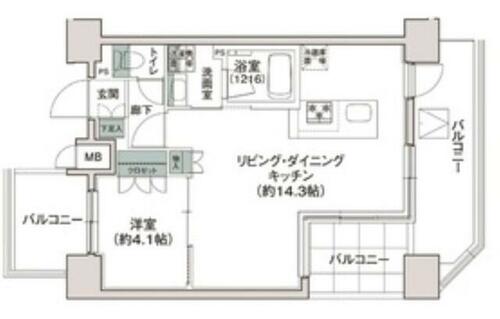 同じ建物の物件間取り写真 - ID:213103806900