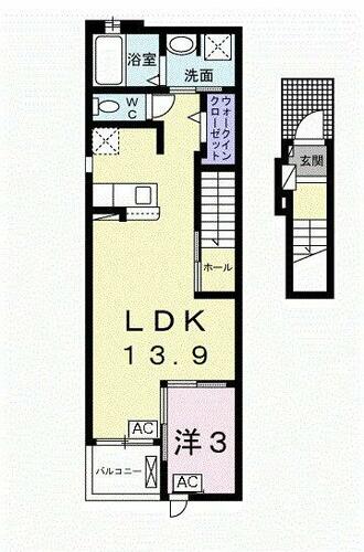 同じ建物の物件間取り写真 - ID:221010560362