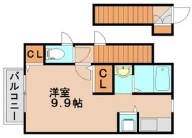 福岡県福岡市博多区東雲町１丁目（賃貸アパート1R・2階・28.28㎡） その2