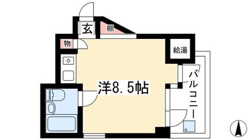 同じ建物の物件間取り写真 - ID:223032301942