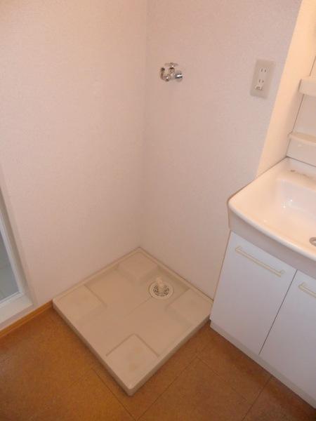 画像6:防水パン付室内洗濯機置場