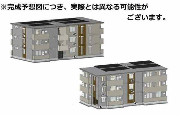 モンプリミエ　ルラシオン　Ⅲ 305｜徳島県徳島市富田橋８丁目(賃貸アパート2LDK・3階・57.78㎡)の写真 その1