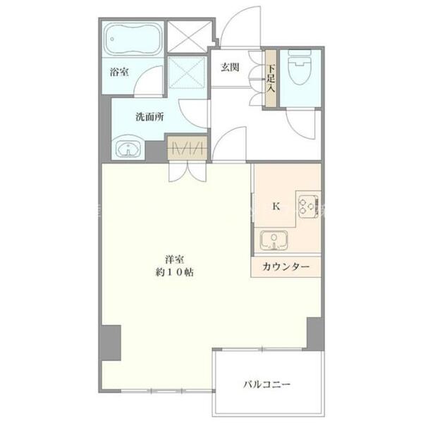 リバーサイド新潟 605｜新潟県新潟市中央区川端町３丁目(賃貸マンション1R・6階・39.86㎡)の写真 その2