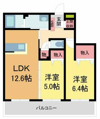 同じ建物の物件間取り写真 - ID:228049035584