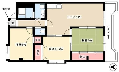 同じ建物の物件間取り写真 - ID:223021915844