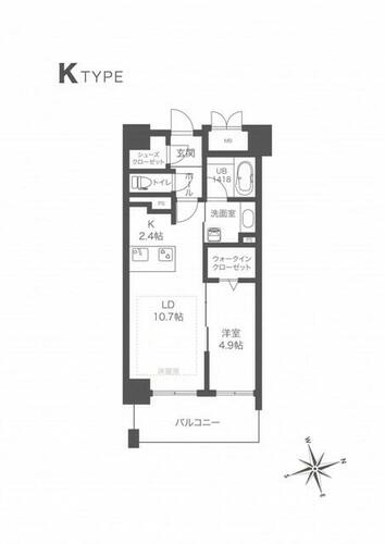 同じ建物の物件間取り写真 - ID:240028583104