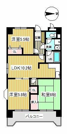 同じ建物の物件間取り写真 - ID:213103170660