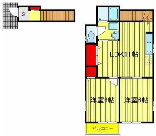 同じ建物の物件間取り写真 - ID:212042189114