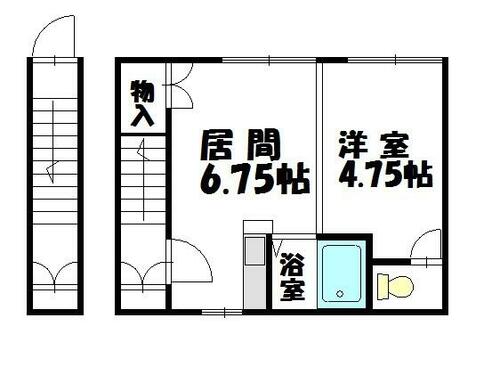 同じ建物の物件間取り写真 - ID:201018503733