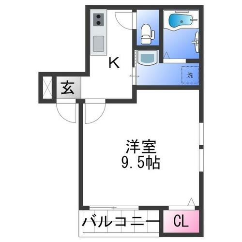 同じ建物の物件間取り写真 - ID:230029484454