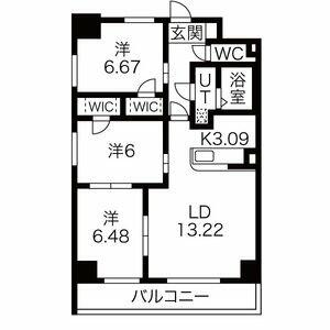 同じ建物の物件間取り写真 - ID:223031329465