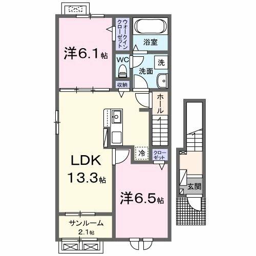 同じ建物の物件間取り写真 - ID:218000557727