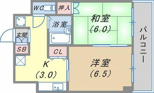 同じ建物の物件間取り写真 - ID:228046287702