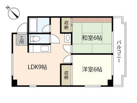 広島県広島市西区中広町３丁目（賃貸マンション2LDK・5階・45.45㎡） その1