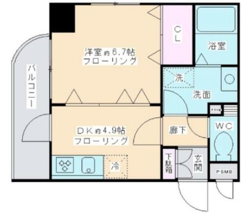 同じ建物の物件間取り写真 - ID:214055876475