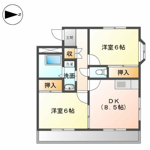 同じ建物の物件間取り写真 - ID:223031353390