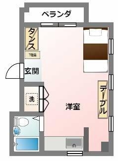 ＭＩＹＡＲＡ　ＦＬＡＴＳ 401｜沖縄県那覇市泉崎２丁目(賃貸アパート1R・4階・26.42㎡)の写真 その2