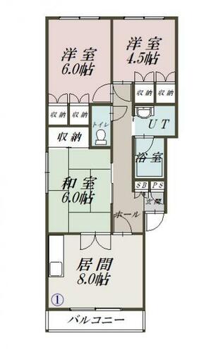 同じ建物の物件間取り写真 - ID:201018505444