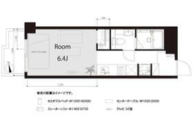 スカイコート市ヶ谷 404 ｜ 東京都新宿区市谷薬王寺町（賃貸マンション1R・4階・22.14㎡） その2