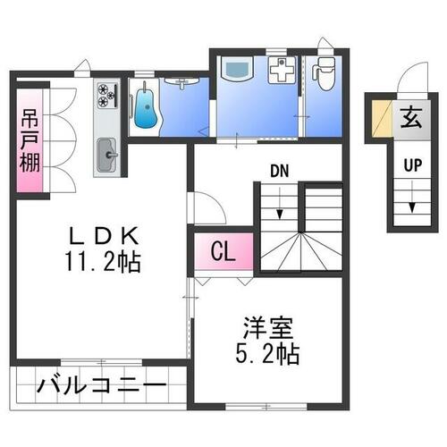 同じ建物の物件間取り写真 - ID:230029327136