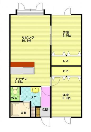 同じ建物の物件間取り写真 - ID:201018501877