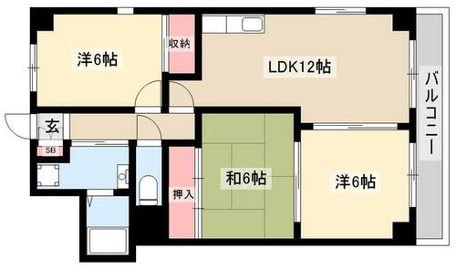 同じ建物の物件間取り写真 - ID:223031812779