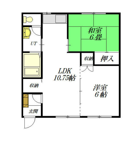 同じ建物の物件間取り写真 - ID:201018503011