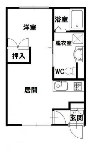 同じ建物の物件間取り写真 - ID:201018503690