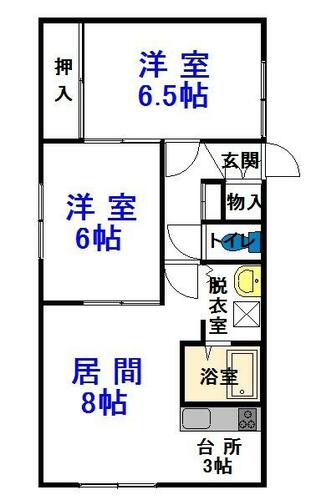 同じ建物の物件間取り写真 - ID:201018500984