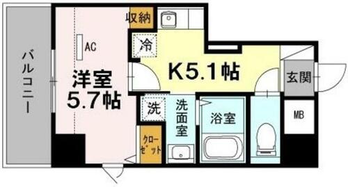 同じ建物の物件間取り写真 - ID:213101433277