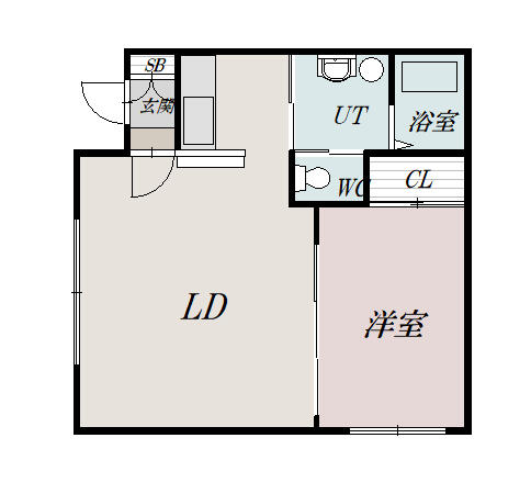 同じ建物の物件間取り写真 - ID:201018503519