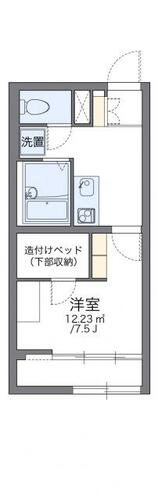 同じ建物の物件間取り写真 - ID:201022374053