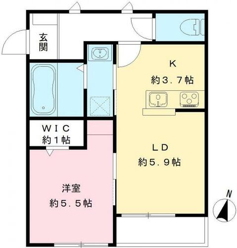 同じ建物の物件間取り写真 - ID:213103116407