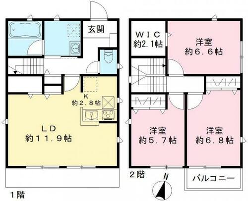 同じ建物の物件間取り写真 - ID:213103433202