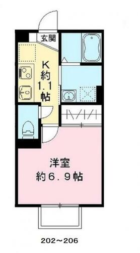 同じ建物の物件間取り写真 - ID:227082677782