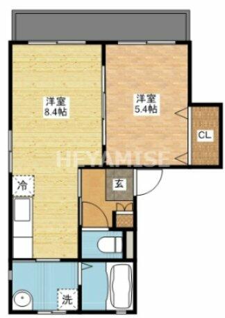 ソレイユ 101｜長崎県長崎市富士見町(賃貸アパート1LDK・1階・35.92㎡)の写真 その2