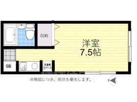 東京都調布市西つつじケ丘１丁目（賃貸アパート1R・2階・19.80㎡） その2