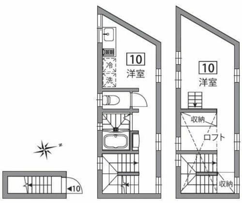 同じ建物の物件間取り写真 - ID:213105048933