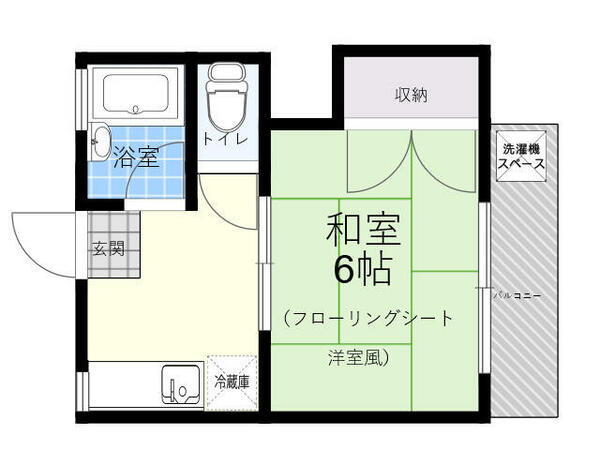 善福寺荘 202｜東京都杉並区善福寺２丁目(賃貸アパート1K・2階・20.00㎡)の写真 その2