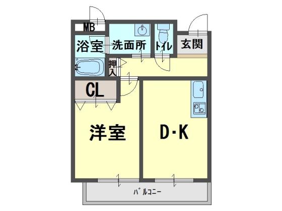 ルミエール・りんくう 601｜大阪府泉佐野市松原２丁目(賃貸マンション1DK・6階・35.27㎡)の写真 その2