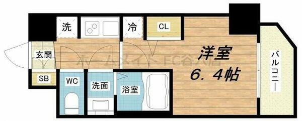 エステムコート梅田北Ⅱゼニス｜大阪府大阪市北区大淀中５丁目(賃貸マンション1K・3階・20.89㎡)の写真 その2