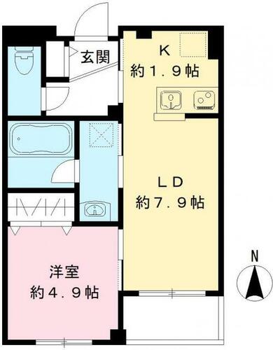 同じ建物の物件間取り写真 - ID:213108143358